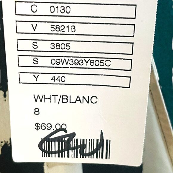 Nwt Urban Outfitters Silence + Noise Abstract Black & White Dress Size 8 - Picture 4 of 4